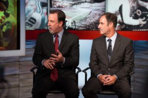 "The Brothers" Mark Fainaru-Wada (left) and Steve Fainaru. (Rich Arden/ESPN Images)