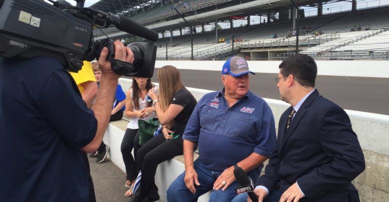 Photo of Behind the scenes of SportsCenter at the Indy 500