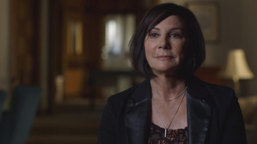 Former prosecutor Marcia Clark is interviewed in the documentary “O.J.: Made in America." (ESPN Films)