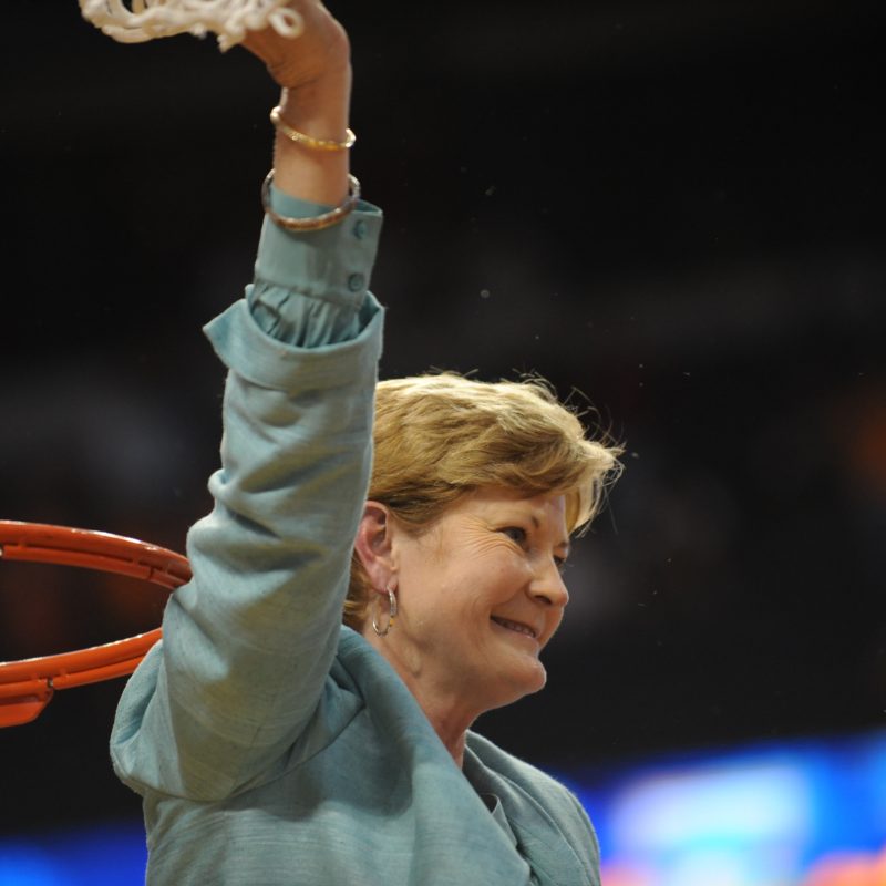 Before stepping down in 2012, Pat Summitt recorded 1,098 career victories — the most in Division I college basketball history for a men’s or women’s coach. (Scott Clarke/ESPN Images)