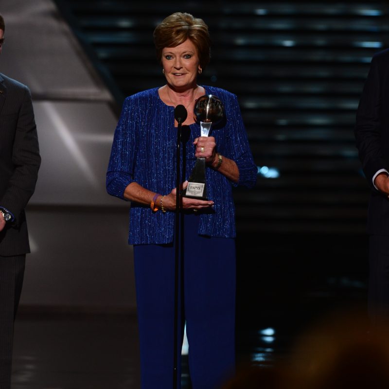 Pat Summitt was the recipient of the 2012 Arthur Ashe Courage Award at the ESPYS. (Joe Faraoni/ESPN Images)