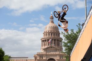X Games Austin 2014: Kevin Robinson during the Tony Hawk &Friends Demo. (Bryce Kanights/ESPN Images)