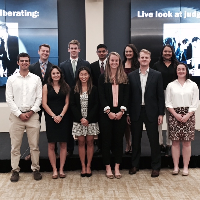 (Pictured, top row L-R:) Rob Schrader, Doug Bell; Christian Lezama; Grace Bowes; Morgan Ammons; (bottom row, L-R:) Brian Ginsberg, Amanda Marcotullio, Lucy Zhang; Claire DeBoer; Rick Maynard; Erin Lent (Amy Bennett/ESPN)