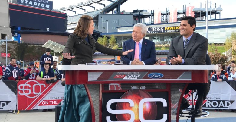 Photo of SportsCenter on the Road  at Gillette Stadium