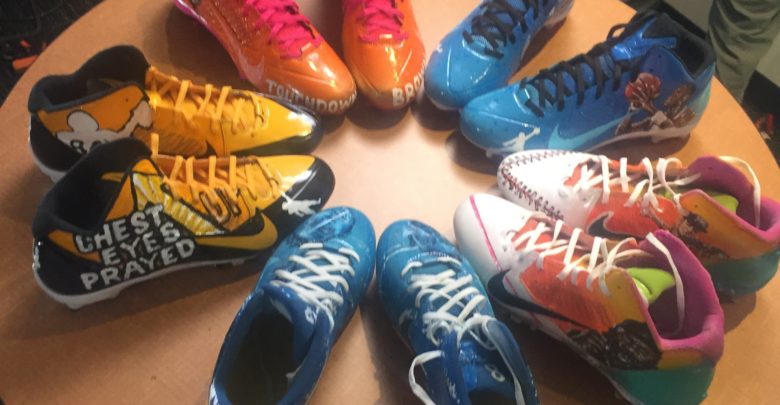 Photo of Shoes with soul: Sunday NFL Countdown explores players’ colorful Week 13 cleats