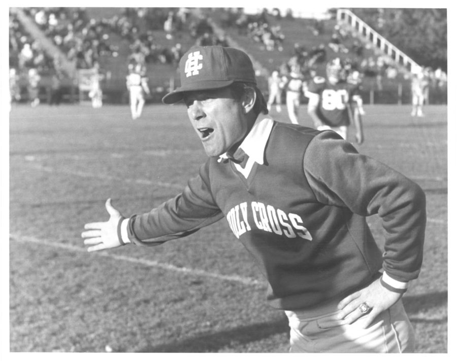 Former Holy Cross head football coach Rick Carter suffered devastating personal losses that contributed to depression.  (Photo courtesy of College of the Holy Cross)