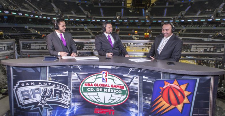 Photo of ESPN covers NBA Global Games in Mexico City