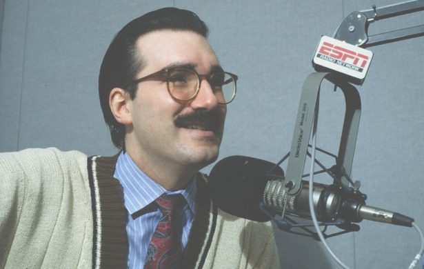 June 1992: Keith Olbermann was one of the stars of ESPN Radio in its first year. (Rick LaBranche/ESPN Images)