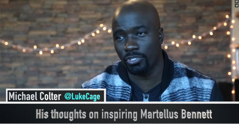 Photo of Marvel’s Luke Cage sends a message to Patriots TE Martellus Bennett
