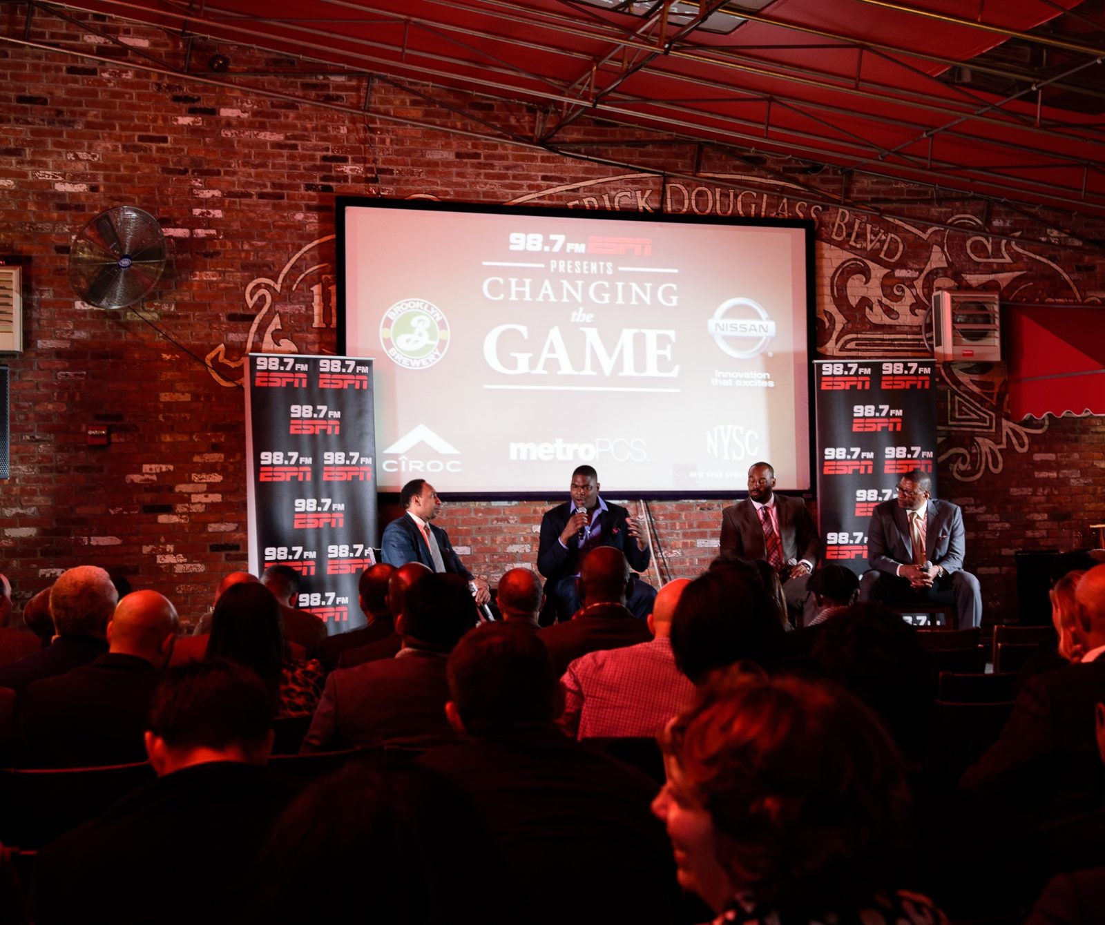 The Changing the Game discussion. (Jeff H. Skopin/ESPN)