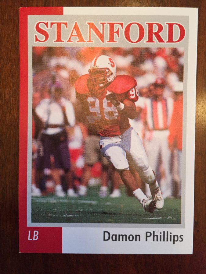 ESPN's Damon Phillips played football and graduated with honors from Stanford. (Stanford Athletics)