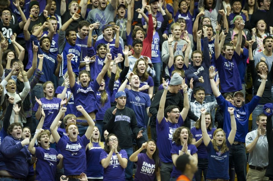 Northwestern men's basketball fans now have a "cat" in the NCAA tournament fight. (Phil Ellsworth/ESPN Images) 