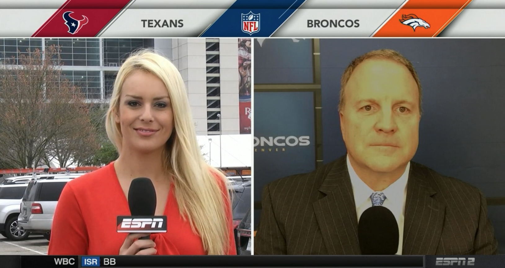 Britt McHenry reporting from Houston and Jeff Legwold reporting from Denver Broncos.
