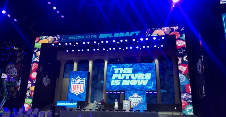 Photo of ESPN at the 2017 NFL Draft
