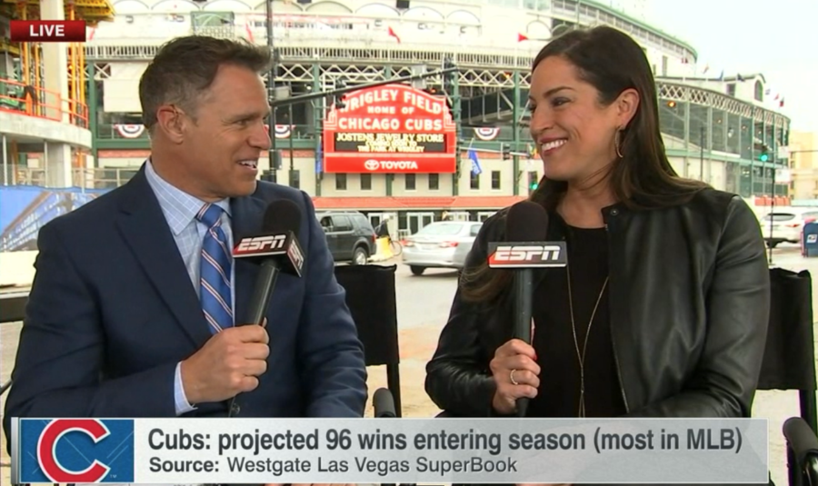 Jay Crawford and Sarah Spain report from Wrigley Field prior to the Chicago Cubs' home opener as defending World Series champions. 