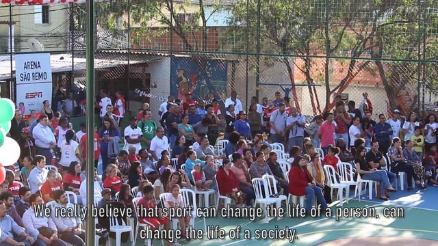 Photo of ESPN Citizenship brings another sport court to Brazil
