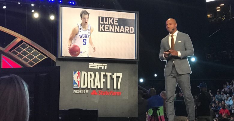 Photo of ESPN at the 2017 NBA Draft