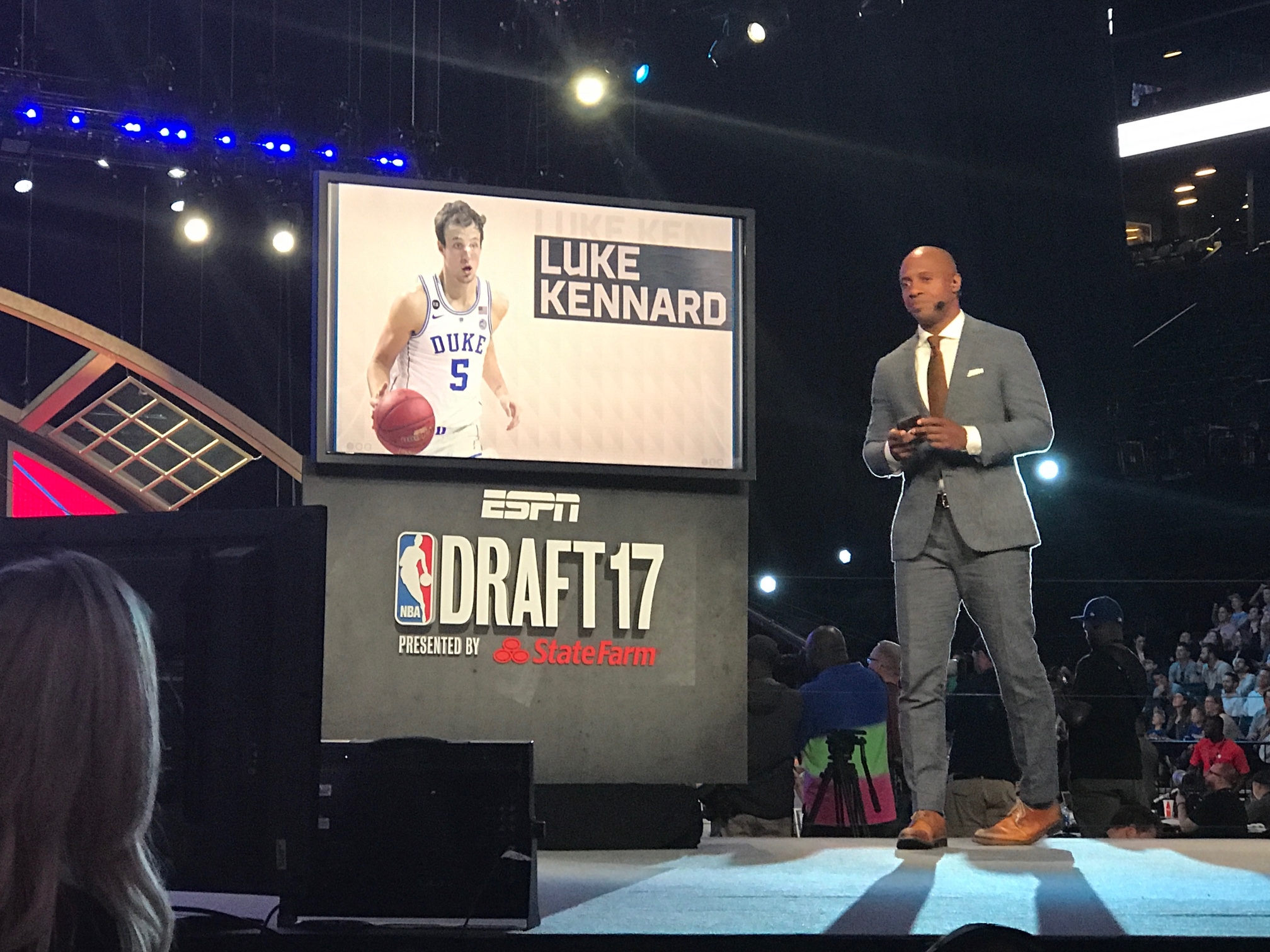 ESPN at the 2017 NBA Draft ESPN Front Row