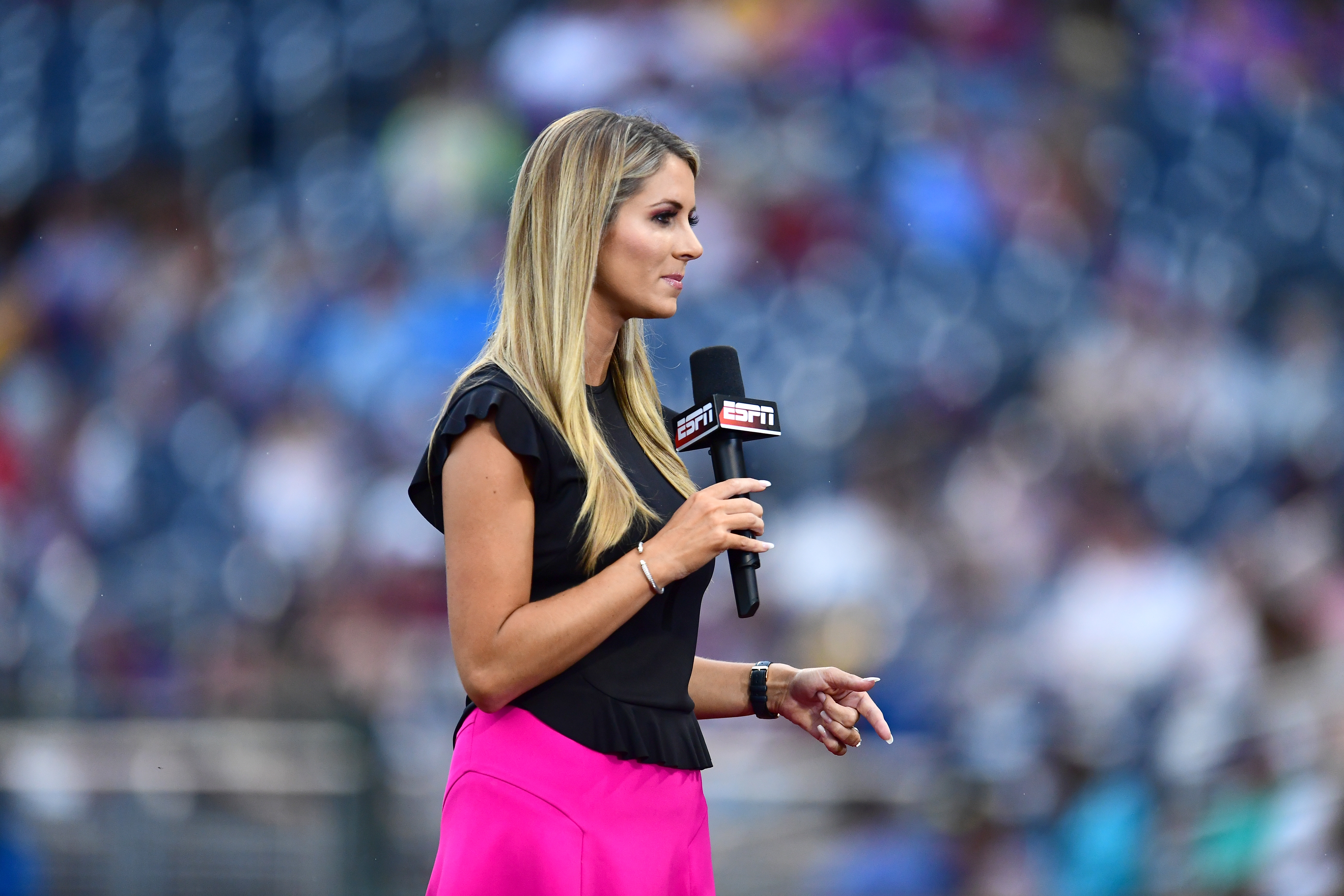 Laura Rutledge loves the stories she gets to cover at the 2017 College Worl...