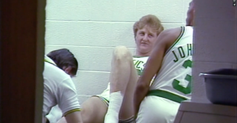 Photo of Wahlberg on co-narrating tonight’s 30 for 30 “Celtics-Lakers”; see exclusive clip