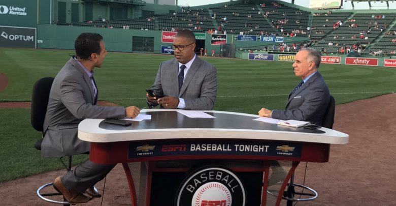 Photo of Behind the scenes of ESPN’s coverage of Yanks-Red Sox at Fenway