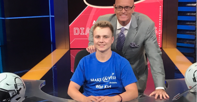 Photo of Scott Van Pelt helps make 17-year-old Sammy Cibulka’s dreams come true