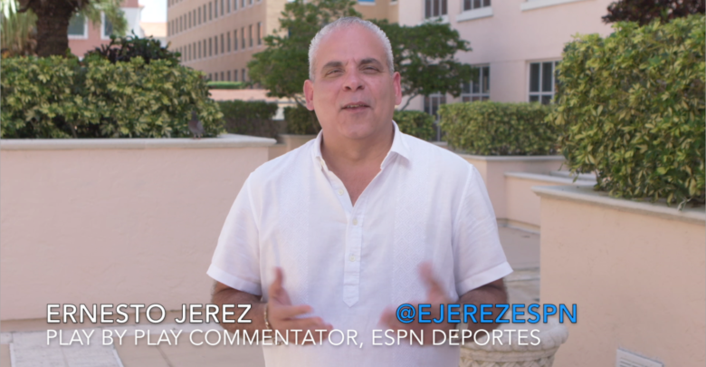 Photo of ESPN Deportes’ Ernesto Jerez explains how his signature home run call originated