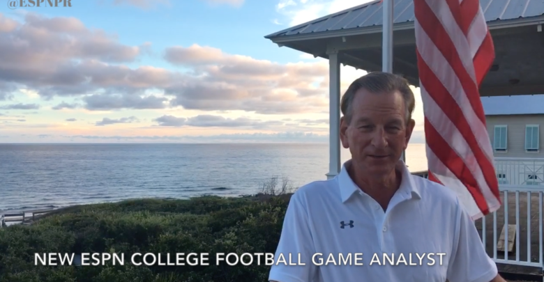 Photo of Greetings from the beach: New ESPN, ABC CFB analyst Tommy Tuberville