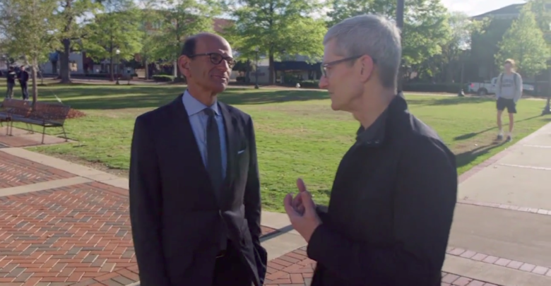 Photo of Exclusive: First look at Finebaum’s two days with Apple CEO Tim Cook