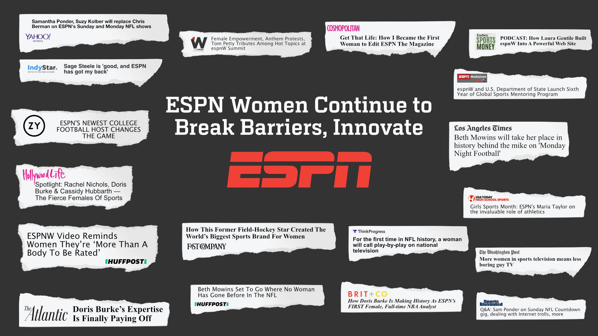 ESPN women continue to break barriers, innovate