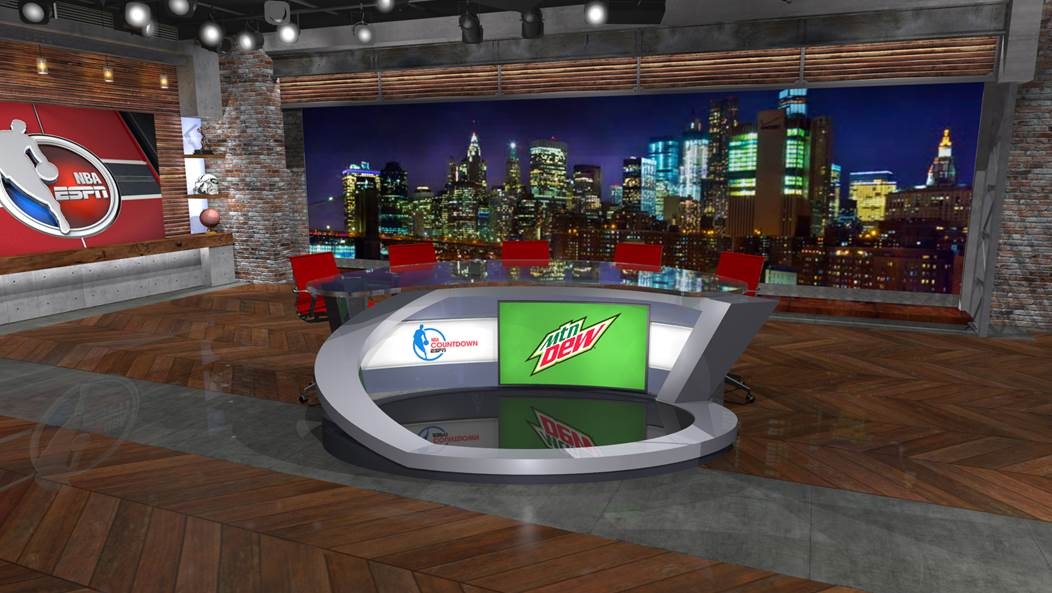 ESPN NBA studio update - ESPN Front Row