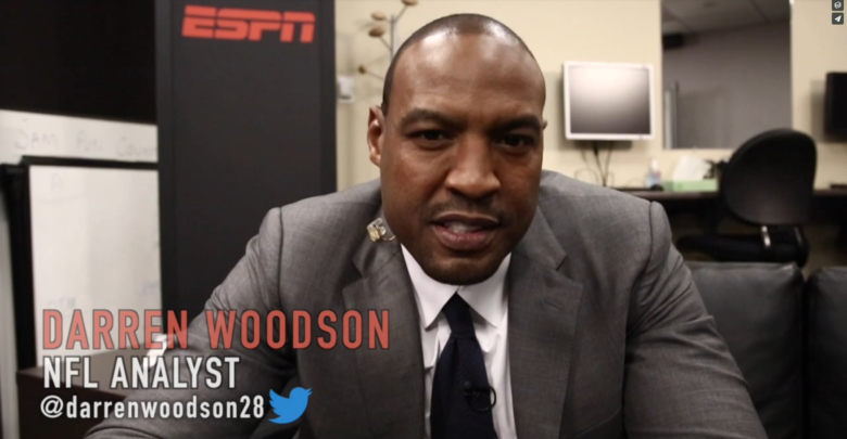 Photo of Woodson: “Parcells taught me how to be a pro”