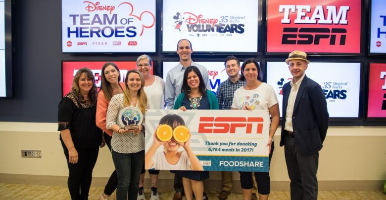 Photo of “At ESPN, volunteerism is at the core of our culture”