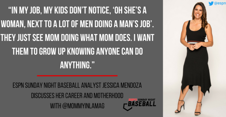 Photo of Jessica Mendoza Opens up about Career and Motherhood