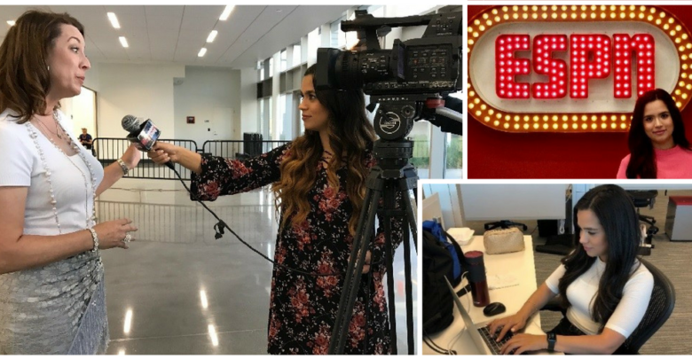 Photo of Intern Chronicles: Cynthia Esqueda pursues her passion for storytelling with ESPN