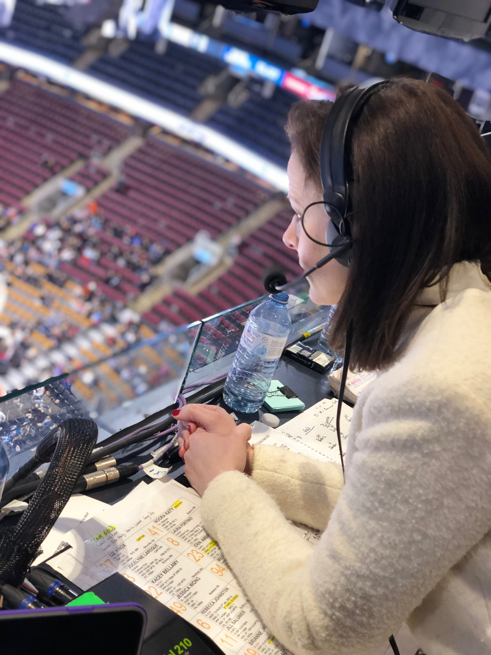 Inside The Booth: A Look At The Hockey Announcer's Work Space