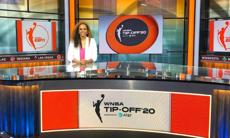 Photo of Transition Gains: After 12 Years As WNBA Game Analyst, LaChina Robinson Relishes Being Studio Host