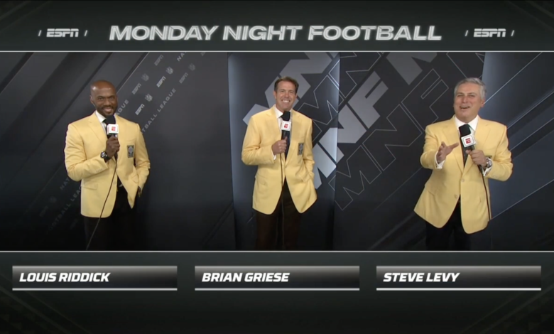 Photo of ESPN’s ‘Monday Night Football’ Crew Celebrates Golden Anniversary In (Retro) Style