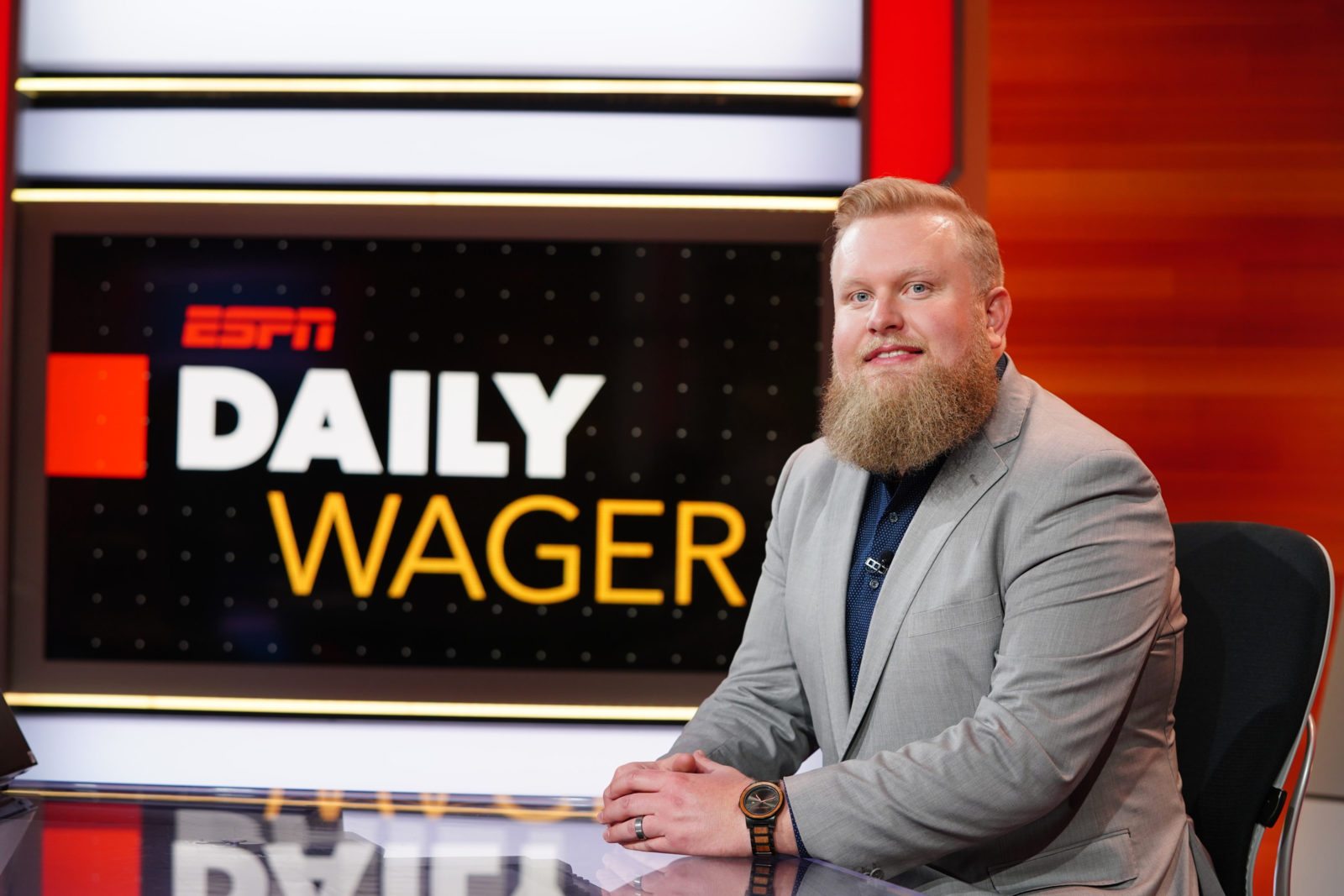 Sports Cheetah and His Beard Are Sure Bets for Daily Wager - ESPN