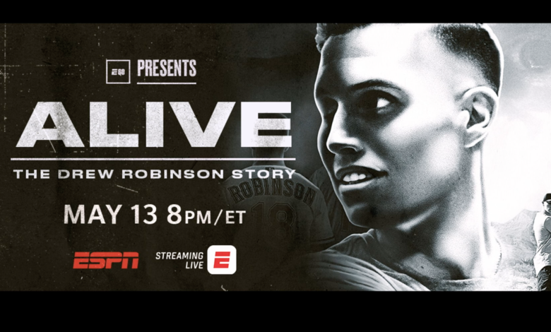 Photo of UPDATED: Journalism Showcase: E60 Revisits ‘Alive: The Drew Robinson Story’ Thursday Night On ESPN