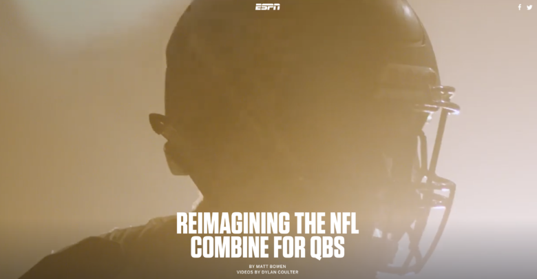 Photo of Journalism On Display: Using Detailed Videos, ESPN.com’s Matt Bowen Tackles The NFL Combine’s QB Drills