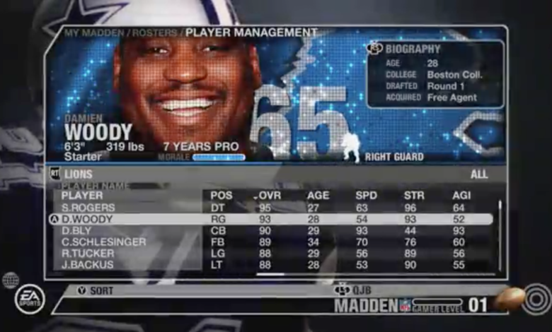 Photo of Scores To Settle: ESPN NFL Analyst Damien Woody Reviews His Best – And Worst – Madden Ratings . . .