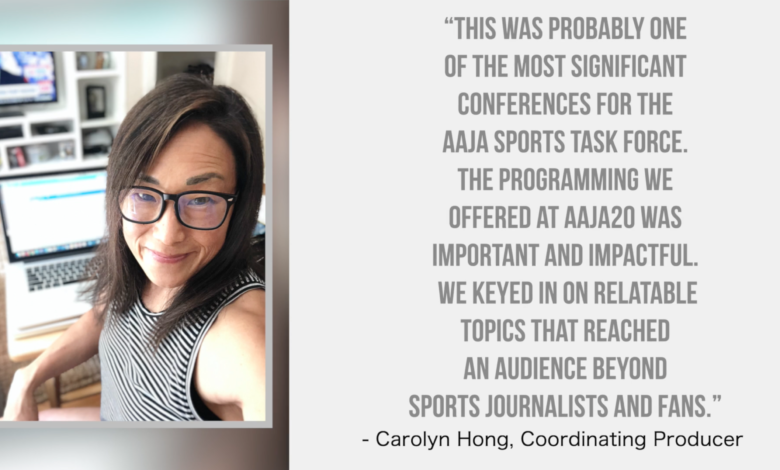 Photo of “ESPN, the Sports Task Force and AAJA helped me find that soul.”