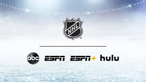 NHL LOGO WItH PLUS AND HULU