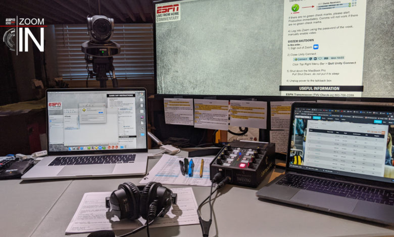 Photo of Zoom In: How SEC Network’s Kathy Johnson-Clarke Flipped Her Son’s Bedroom into Her At-Home Studio