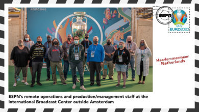 Photo of #EURO2020 Postcard: ESPN’s Remote Operations Team Sends Greetings From Netherlands