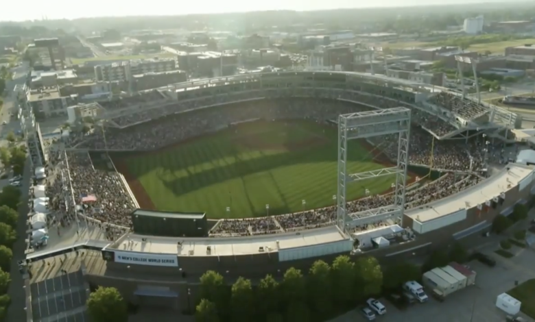 Photo of Angles In, Above And Beyond The Outfield: ESPN Captures The College World Series In Unique Ways