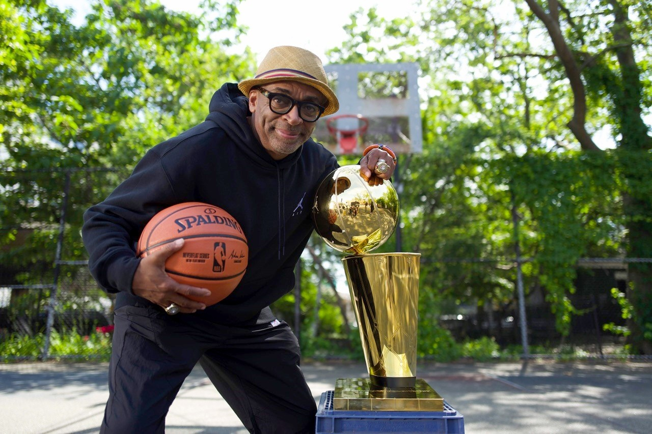 Spike Lee Runs Point On And Stars In Espn S Nba Finals Opens Espn Front Row
