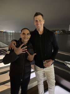 tom brady man in arena