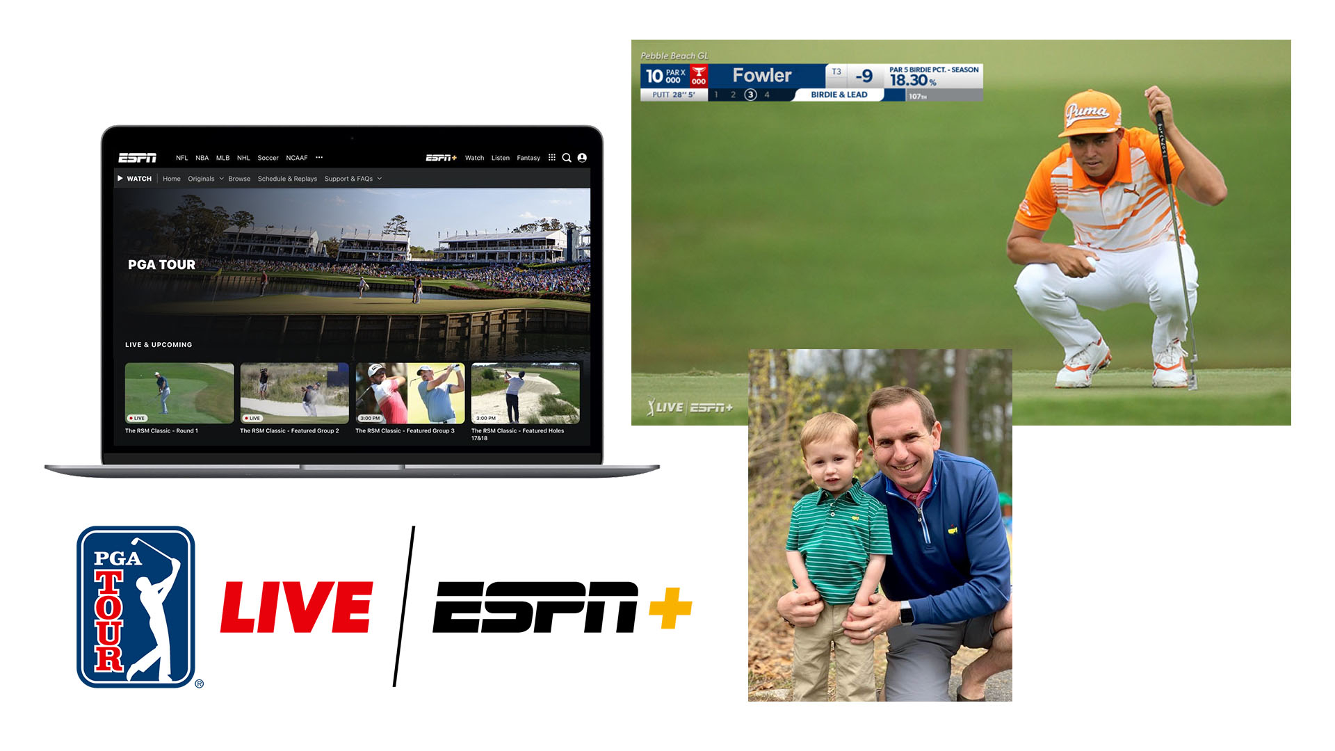 pga tour live espn+